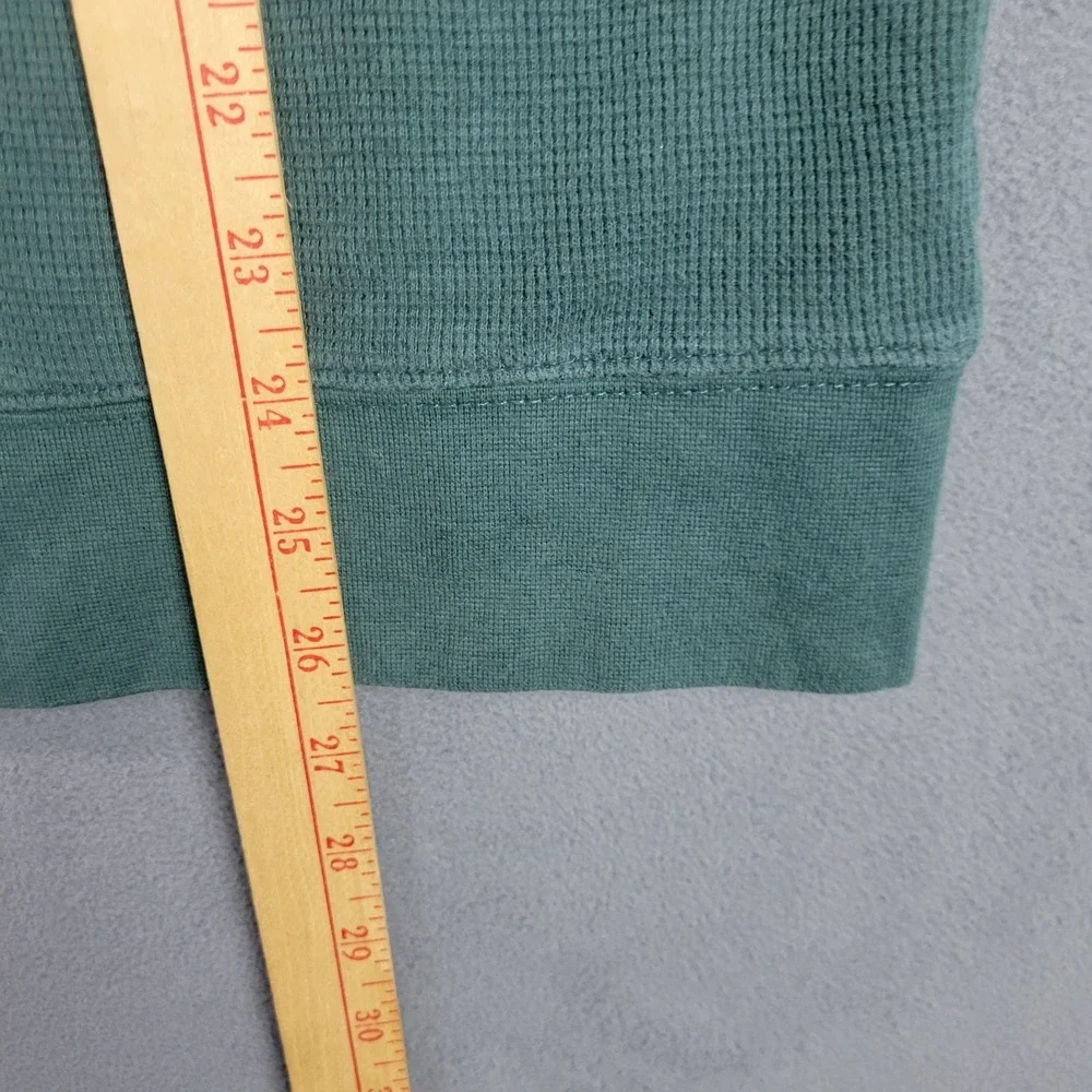 Prairie Mountain Screening Topography Hoodie Mens Large Dusty Teal Juneau Alaska - Picture 7 of 7